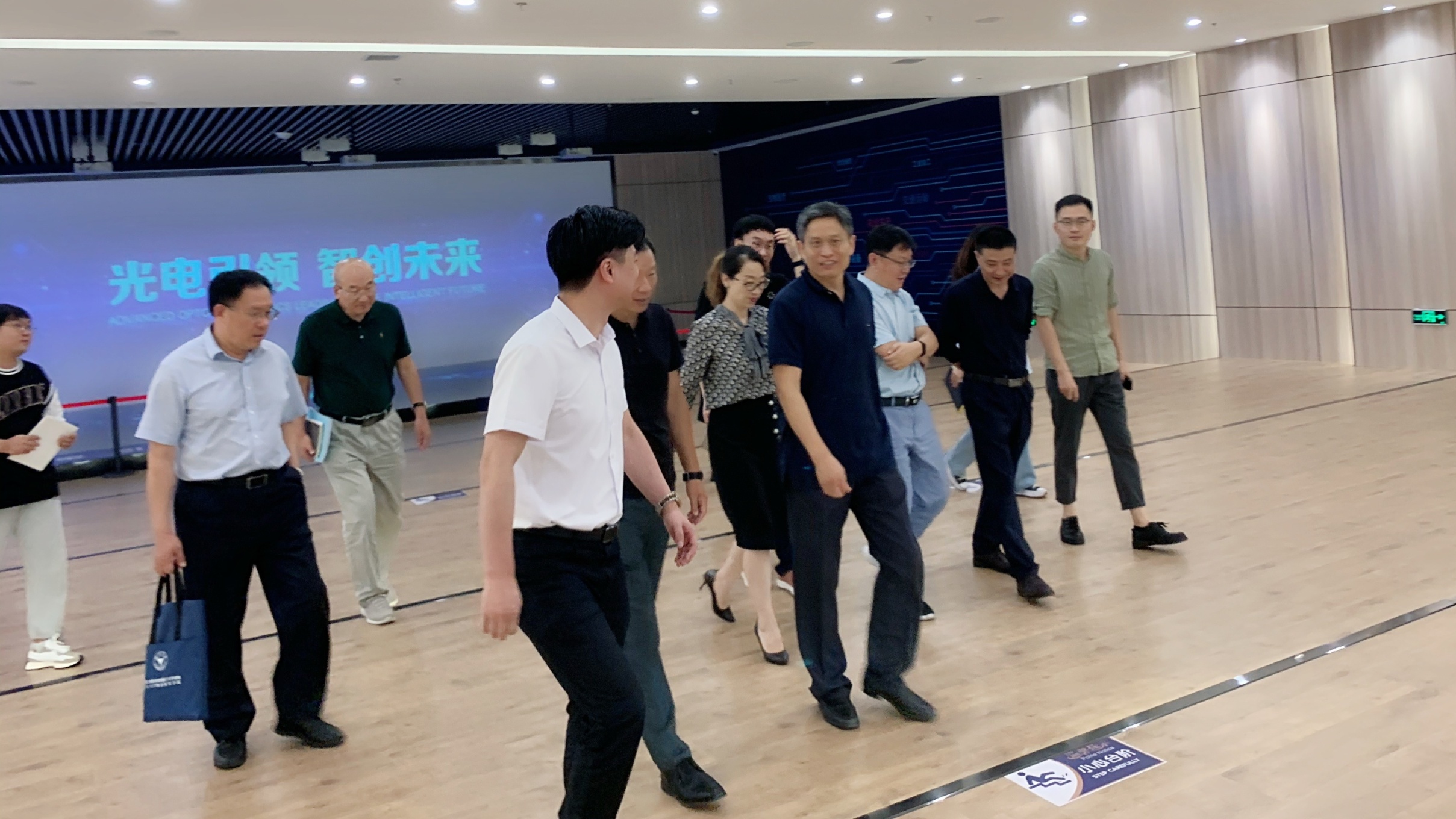 山东省科技厅资配处副处长尹承山一行莅临鲁欧考察调研